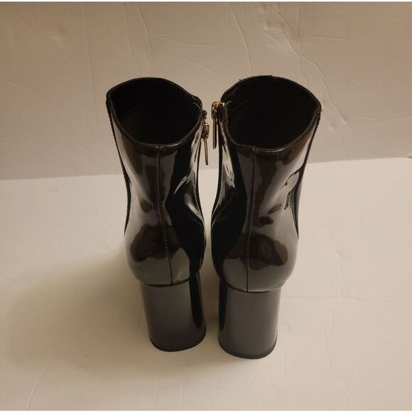 🆕️👢JLO Jennifer Lopez Josey Boots size 10 - Black Patent - Picture 6 of 9
